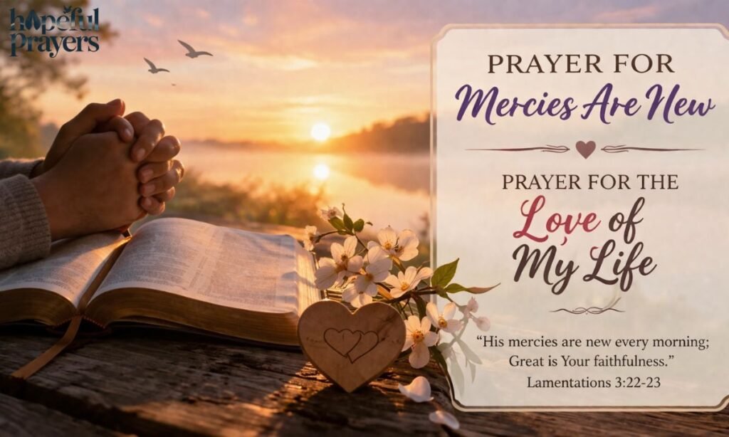 Prayer For The Love Of My Life