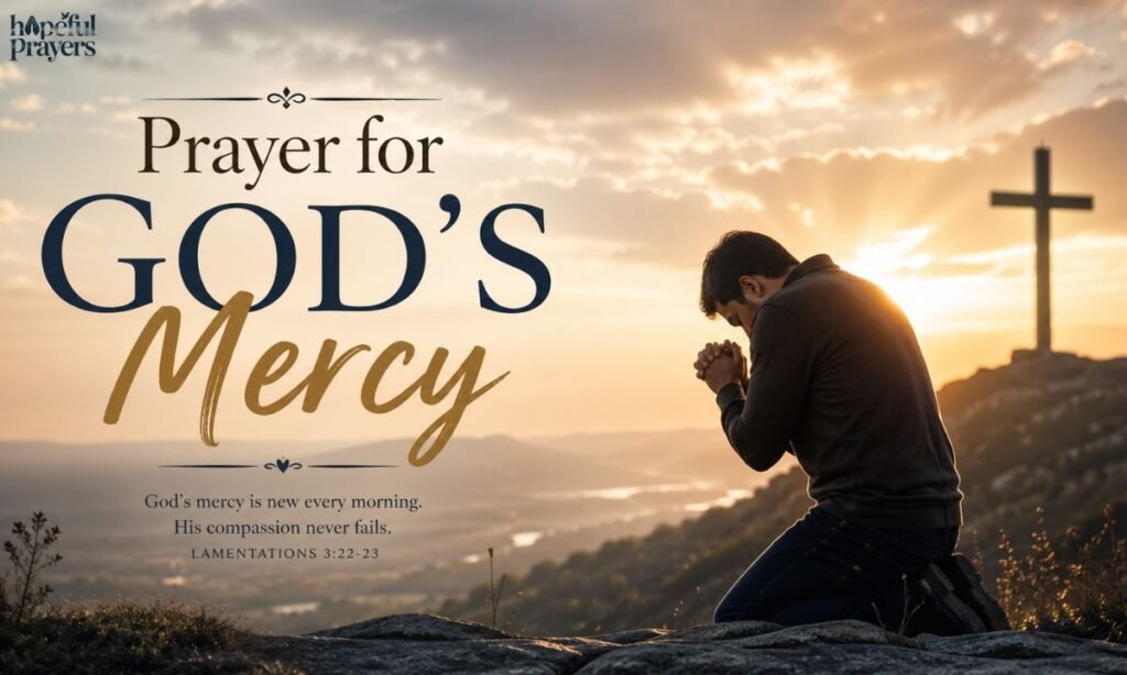 Prayer for God’s Mercy