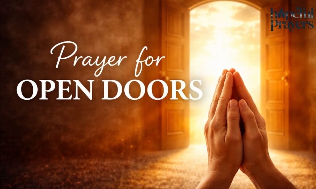 Prayer for Open Doors