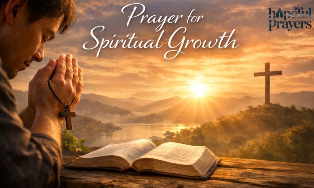 Prayer for spiritual growth