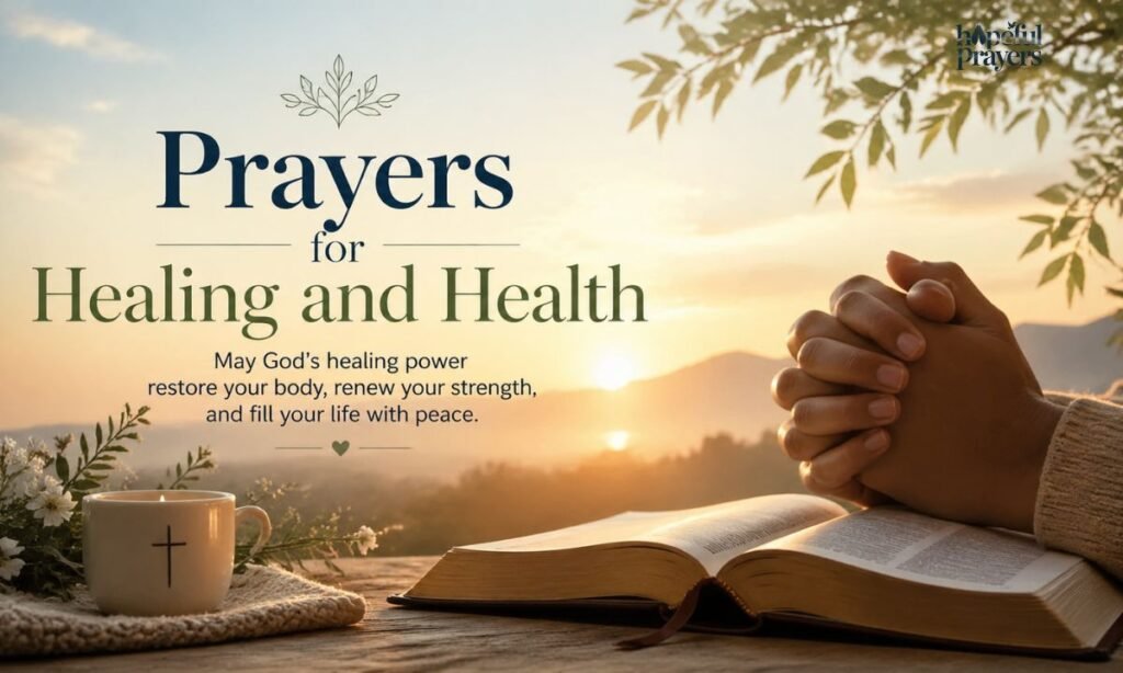 Prayers for Healing and Health
