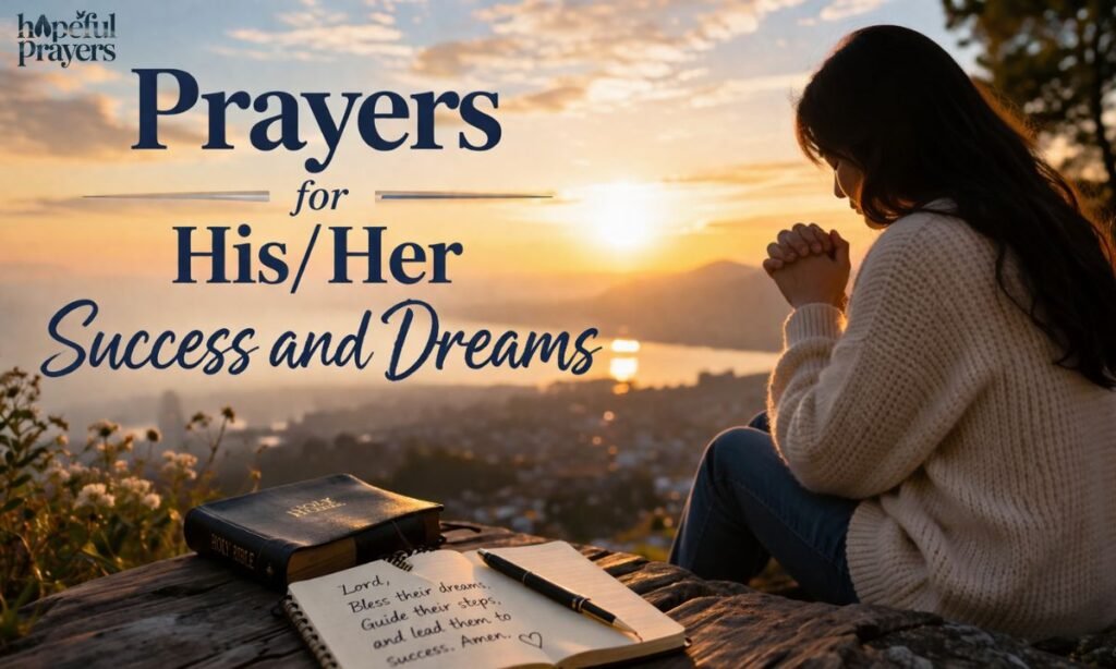 Prayers for HisHer Success and Dreams