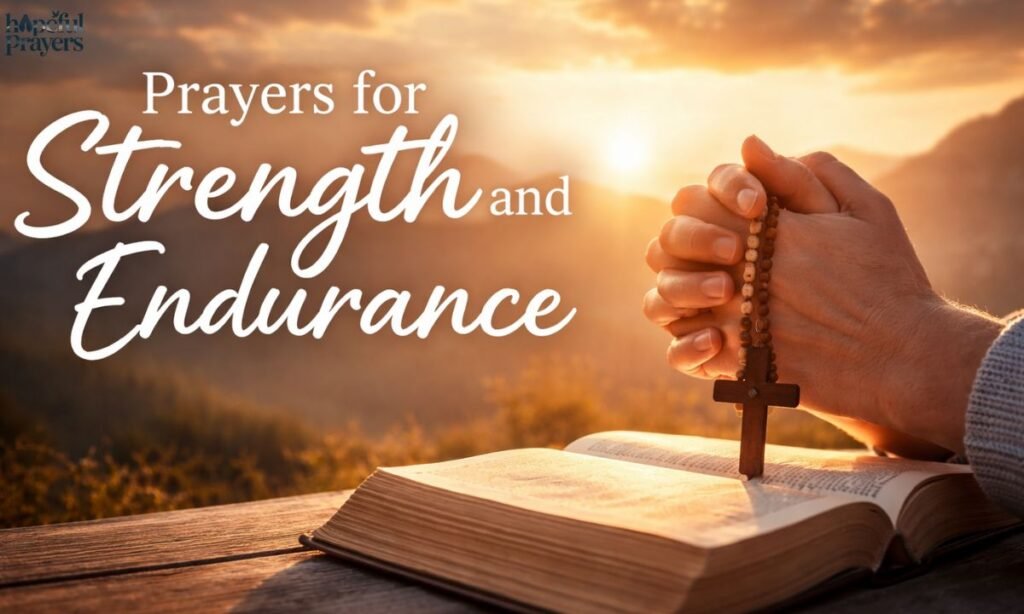 Prayers for Strength and Endurance