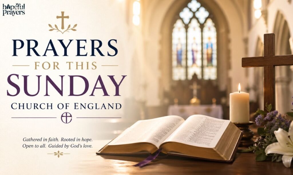 Prayers for this Sunday Church of England