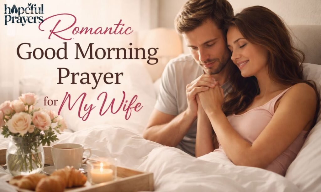 Romantic Good Morning Prayer for My Wife