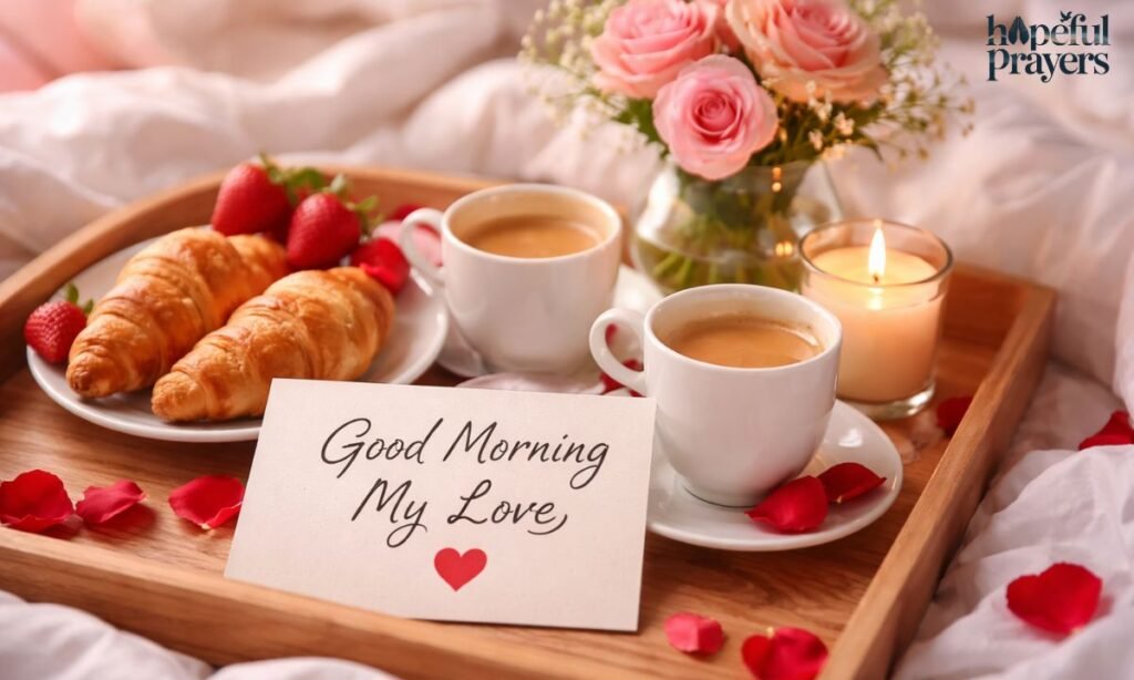 Romantic Good Morning for My Love