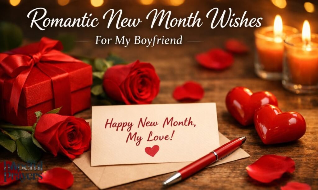 Romantic New Month Wishes For My Boyfriend