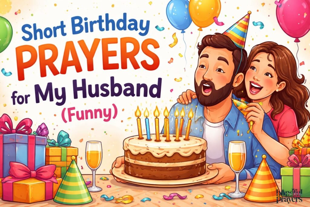 Short birthday prayers for my husband funny