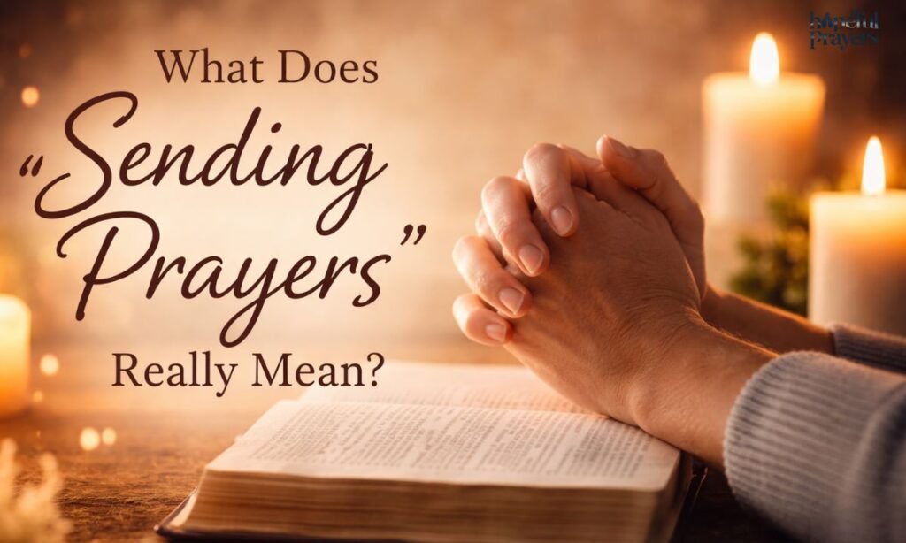 What Does “Sending Prayers” Really Mean