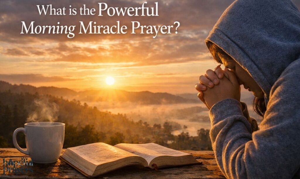 What is the Powerful Morning Miracle Prayer