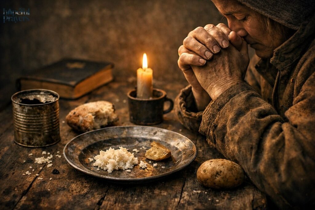 When Food Is Scarce Praying in Times of Lack