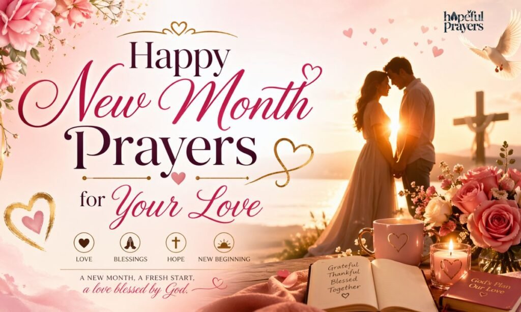 happy new month prayers for your love