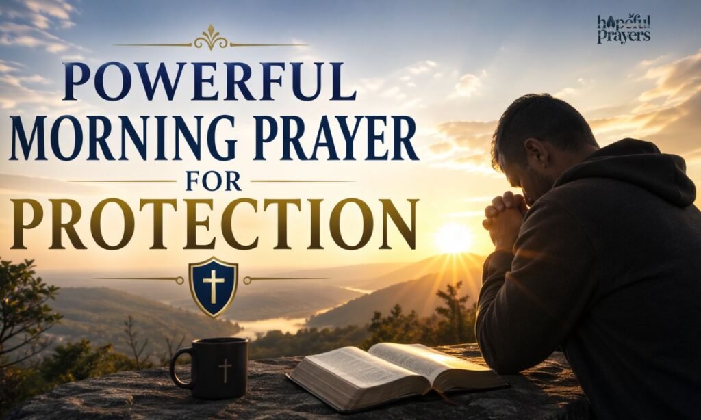powerful morning prayer for protection