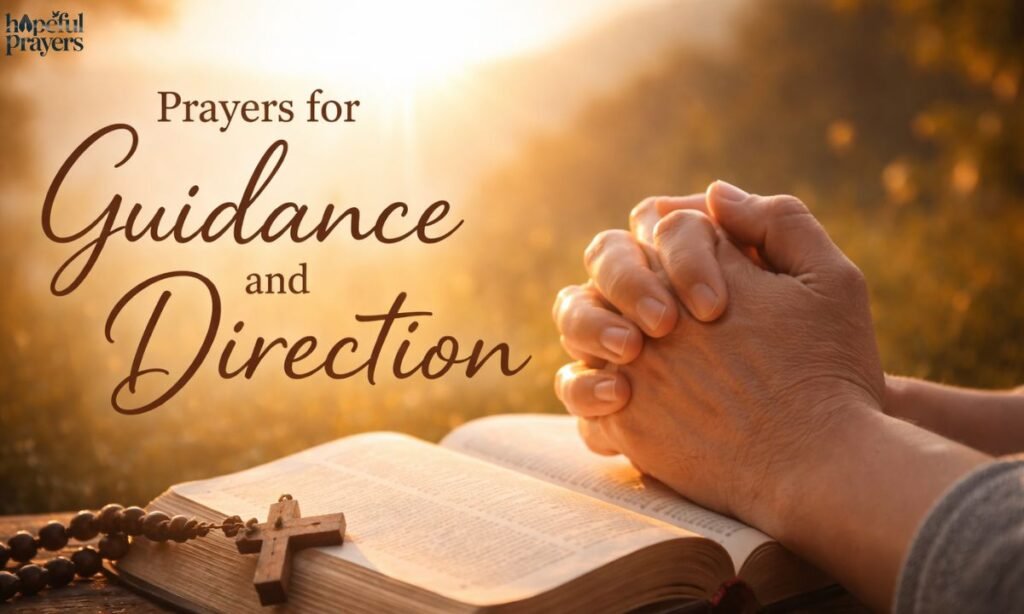prayer for guidance and direction