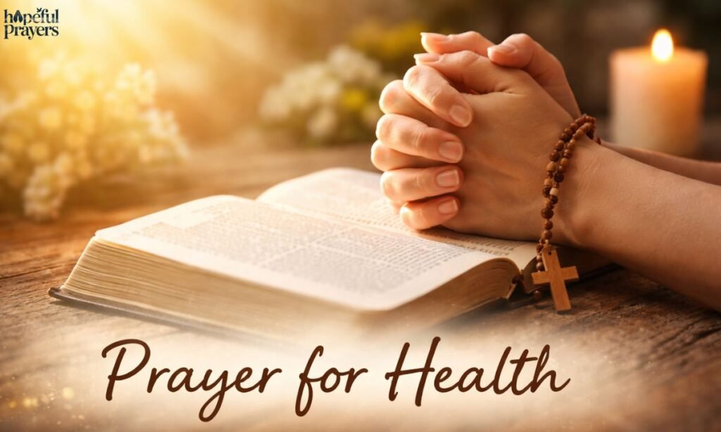 prayer for health