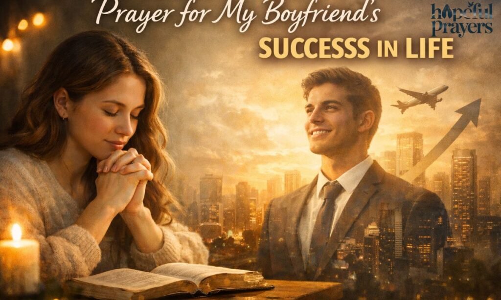 prayer for my boyfriend success in life