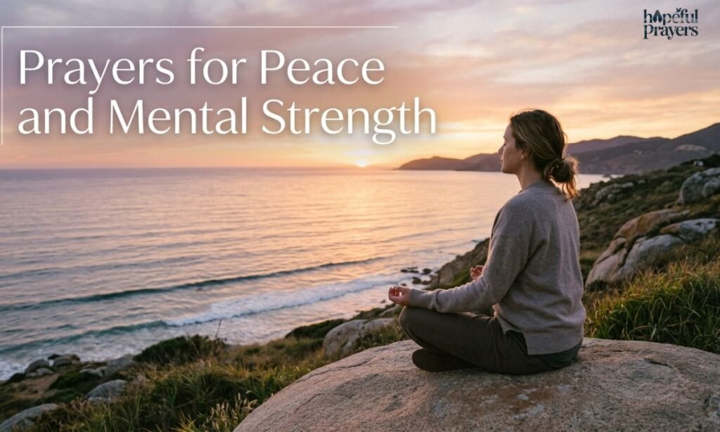 prayer for peace and metal strength