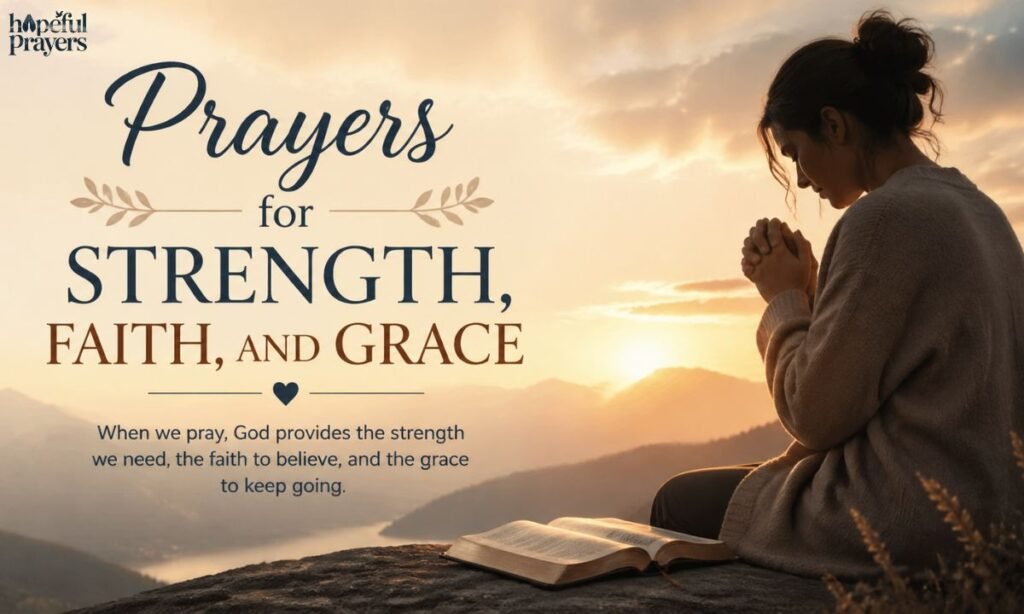 prayer for strength faith and grace