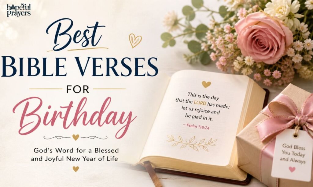 Best Bible Verses For Birthday