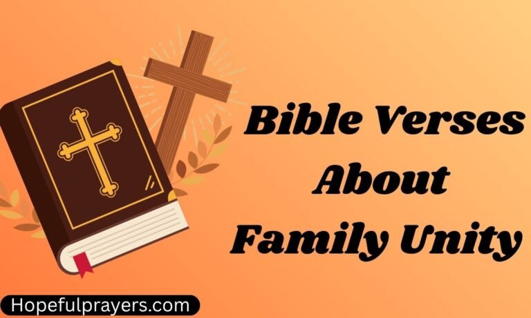 _Bible Verses About Family Unity