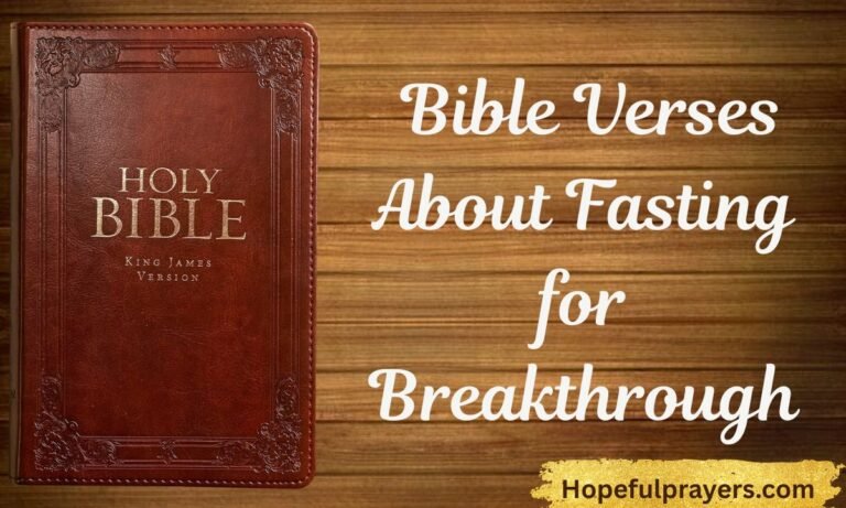 _Bible Verses About Fasting for Breakthrough