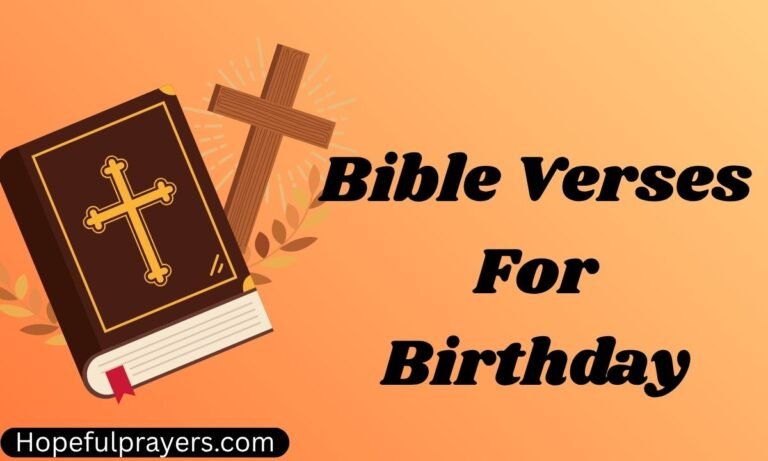 Bible Verses For Birthday
