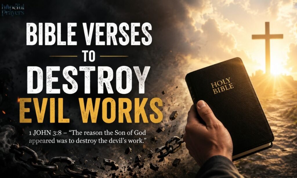 Bible Verses To Destroy Evil Works (1)