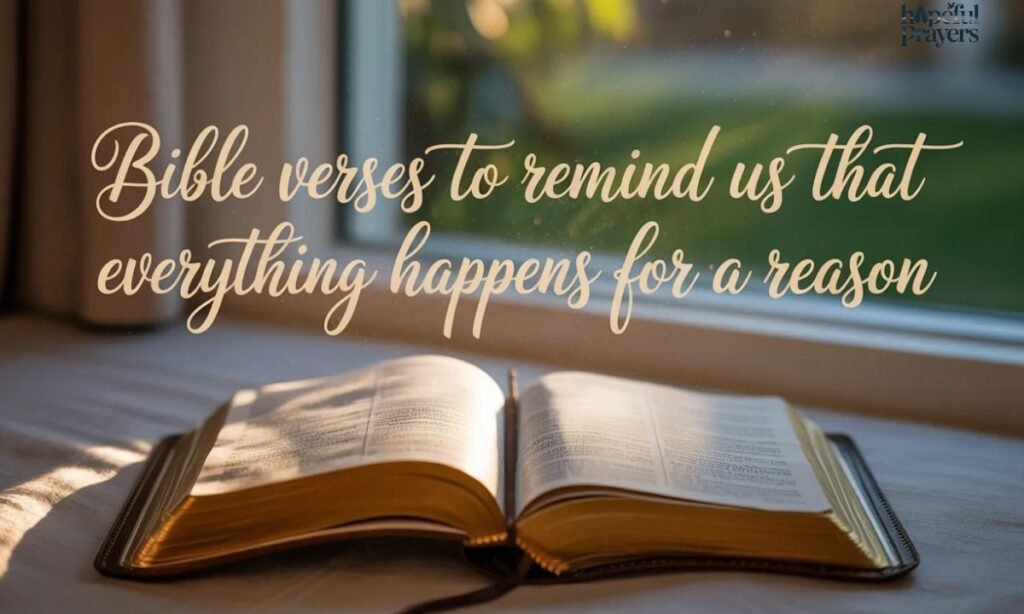 Bible Verses To Remind Us That Everything Happens For A Reason (1)