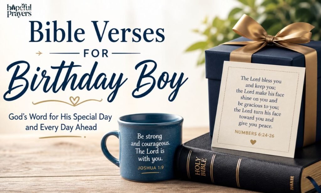 Bible verses for birthday boy