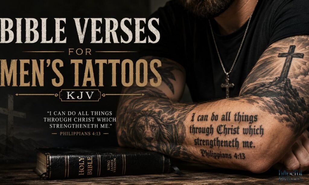 Bible verses for men's tattoos kjv