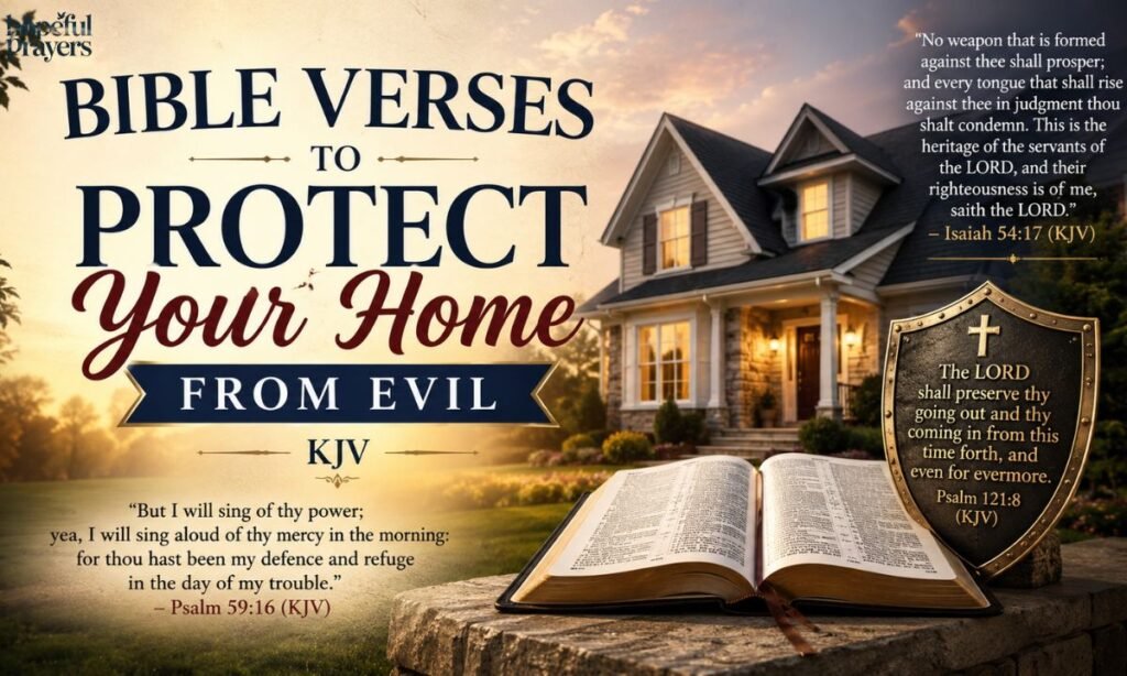 Bible verses to protect your home from evil KJV
