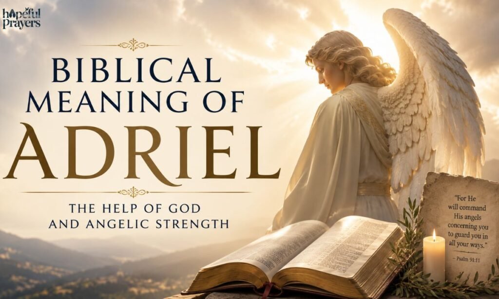 Biblical Meaning of Adriel