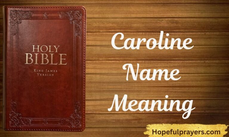 Caroline Name Meaning