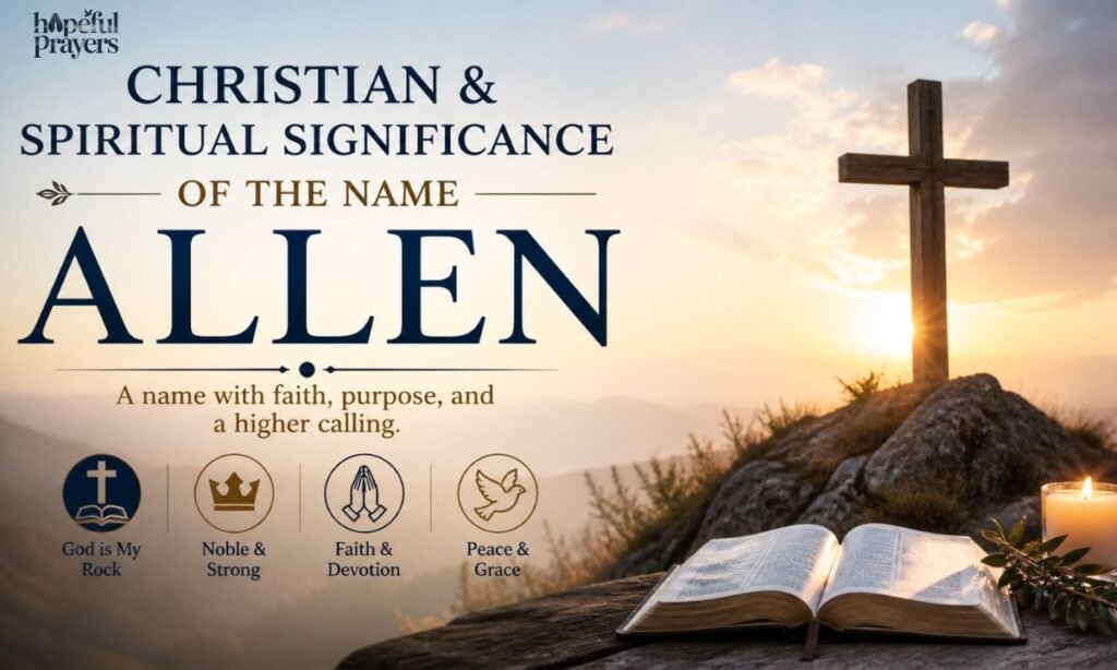 Christian & Spiritual Significance of the Name Allen