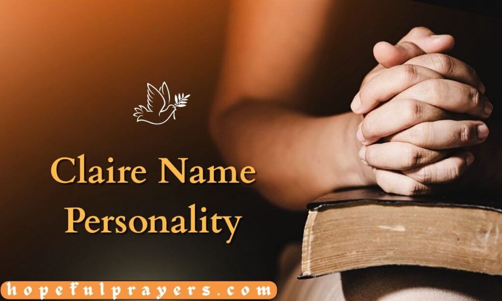 Claire name personalityClaire name personality