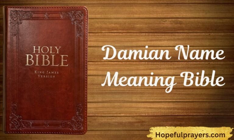 Damian Name Meaning Bible (1)
