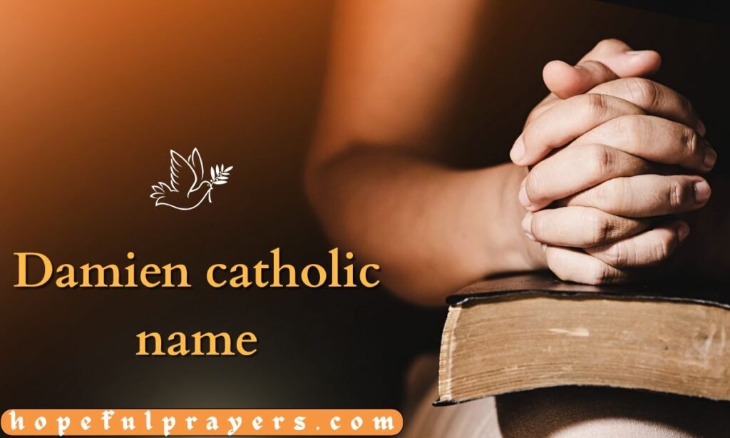 Damien catholic name