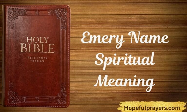 Emery Name Spiritual Meaning