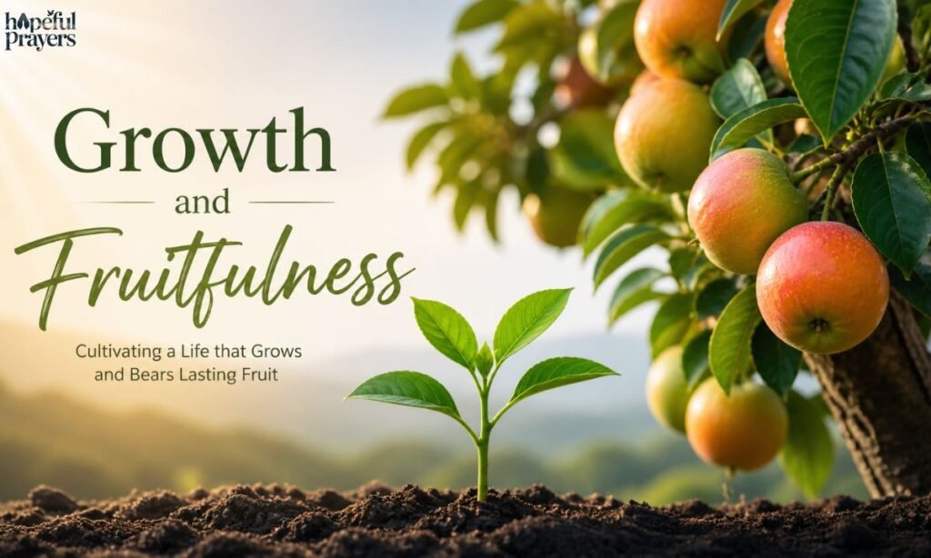Growth and Fruitfulness