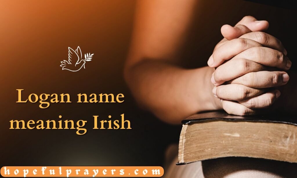 Logan name meaning Irish