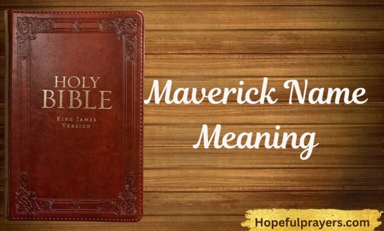 Maverick Name Meaning
