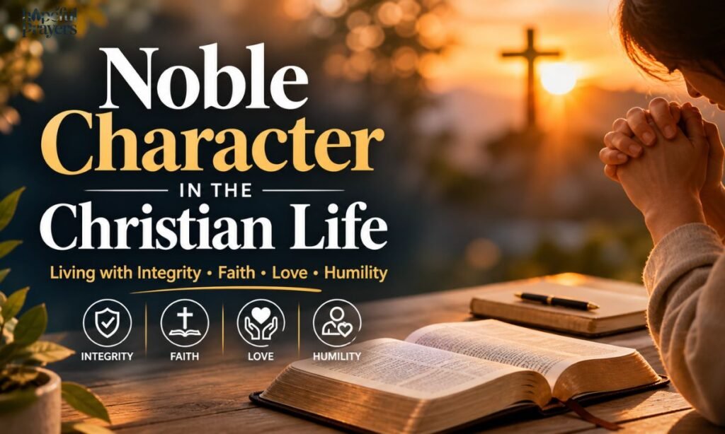 Noble Character in the Christian Life