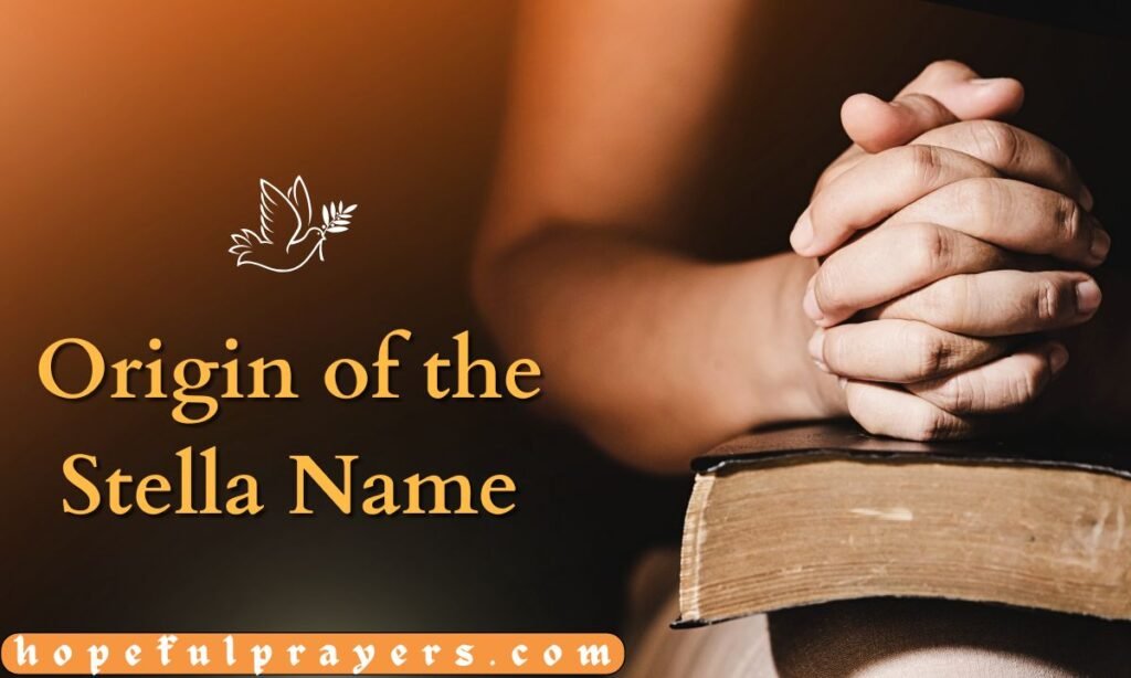 Origin of the Stella Name
