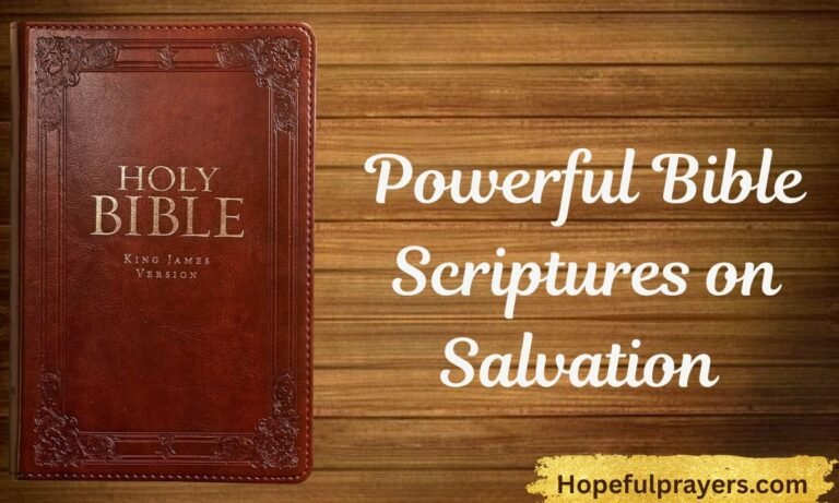 Powerful Bible Scriptures on Salvation