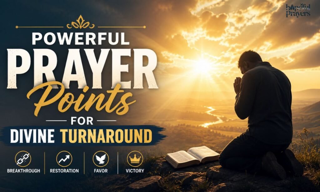 Powerful Prayer Points for Divine Turnaround