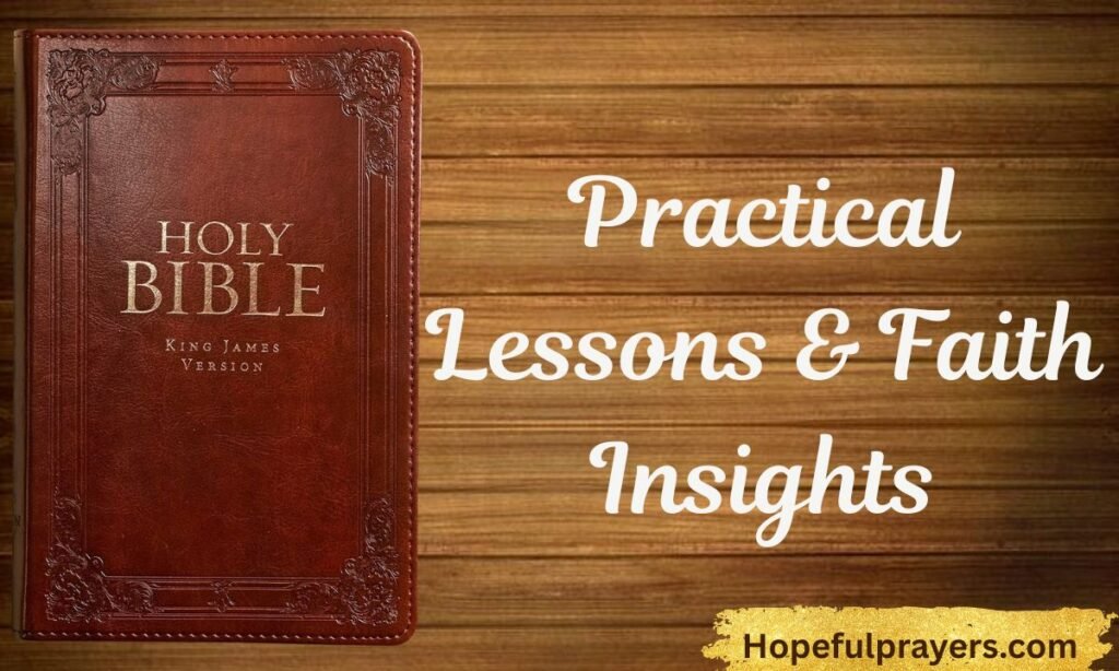 Practical Lessons & Faith Insights (3)