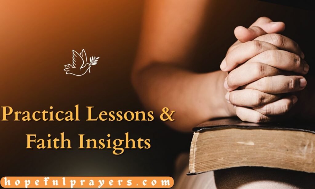 Practical Lessons & Faith Insights 