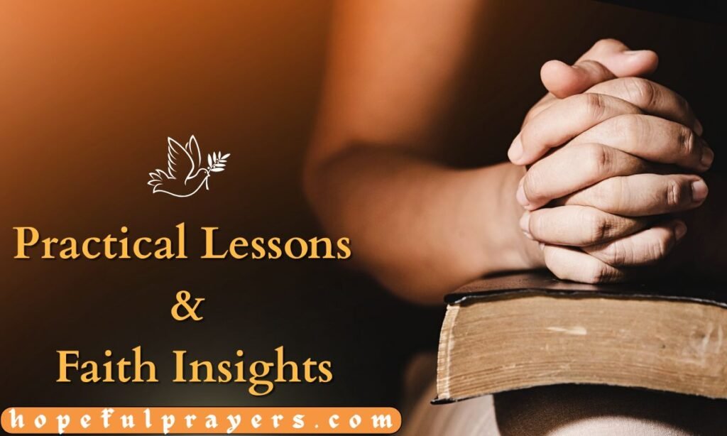 Practical Lessons & Faith Insights (5)