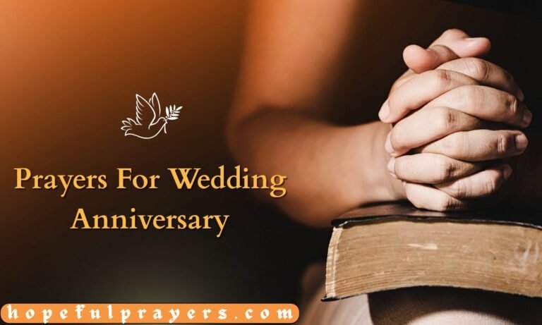 Prayers For Wedding Anniversary