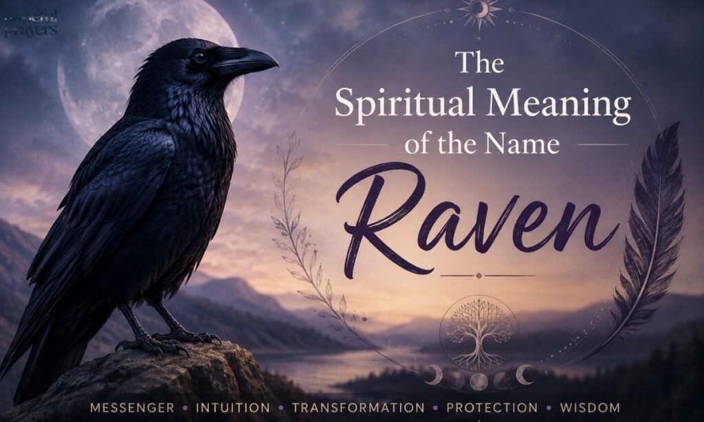 The Spiritual Meaning of the Name “Raven”